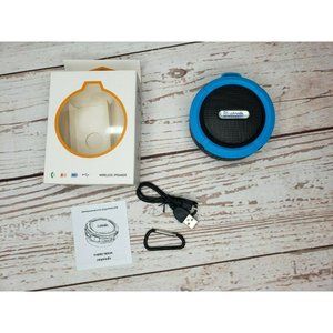 Blue Wireless Bluetooth Speaker Outdoor Sports Portable Small Stereo Waterproof